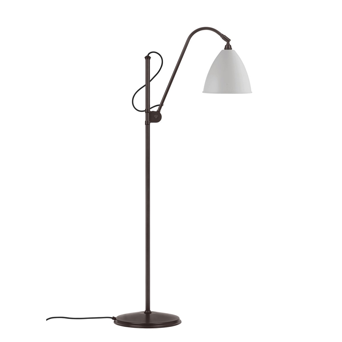 GUBI Bestlite BL3M floor lamp classic white-black