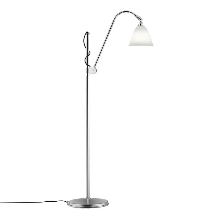 Bestlite BL3S floor lamp - bone china-chrome - Gubi