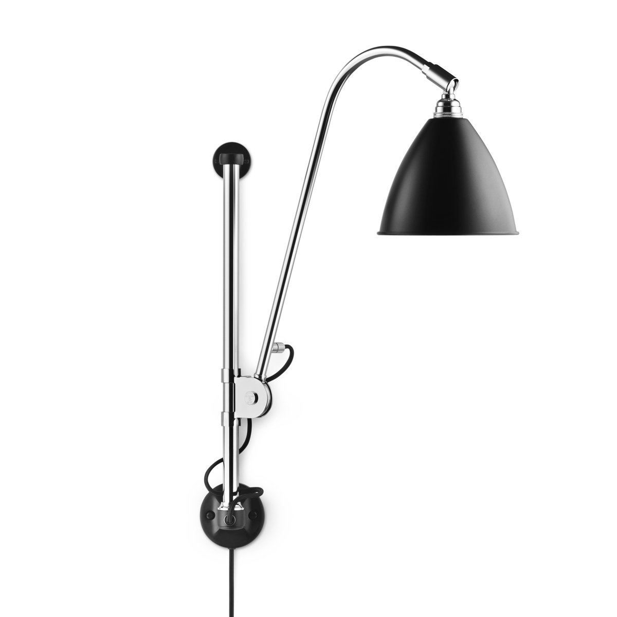 GUBI Bestlite BL5 wall lamp black-chrome