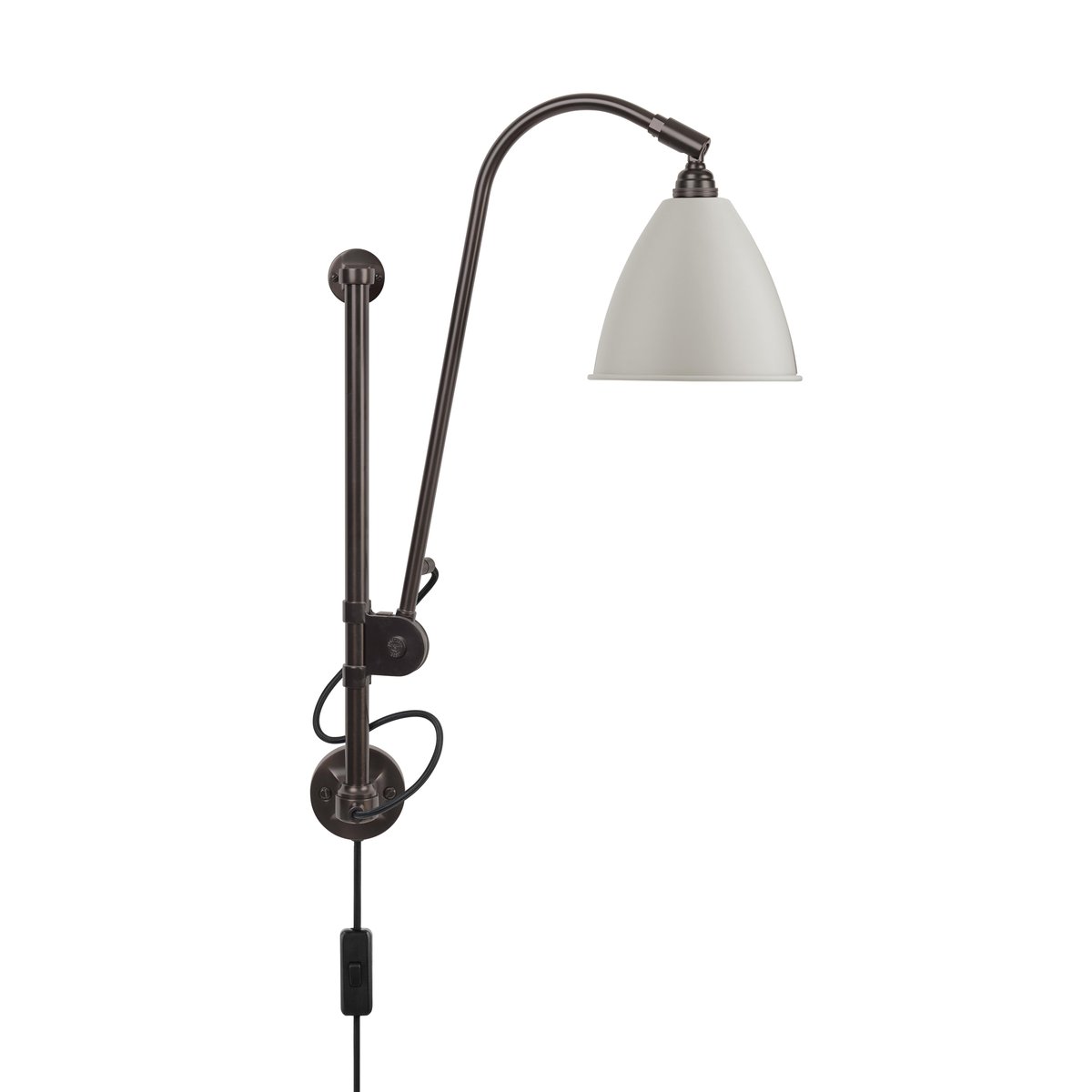 GUBI Bestlite BL5 wall lamp classic white-black