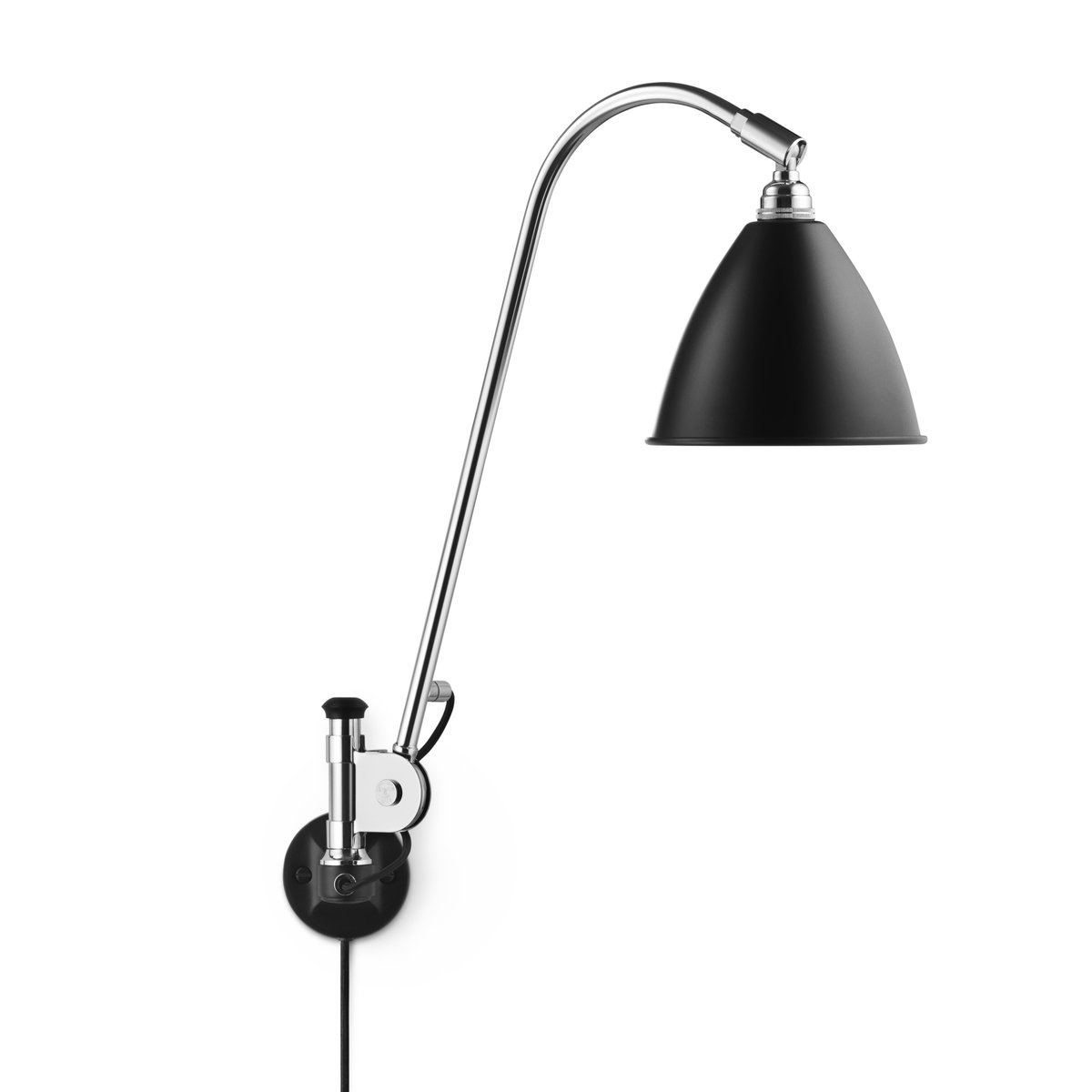 GUBI Bestlite BL6 wall lamp black-chrome