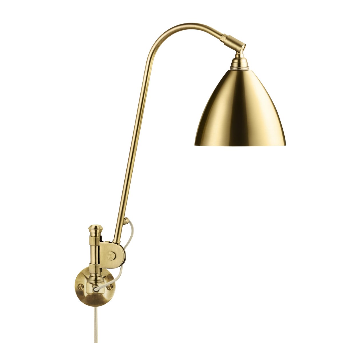 GUBI Bestlite BL6 wall lamp brass