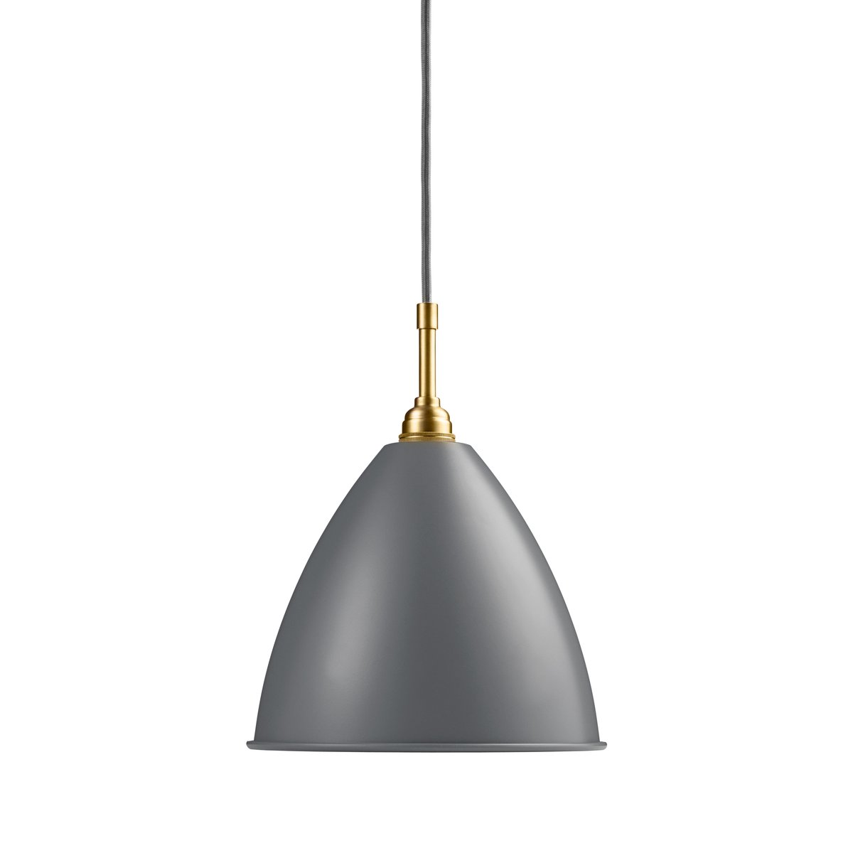 GUBI Bestlite BL9M pendant lamp grey-brass