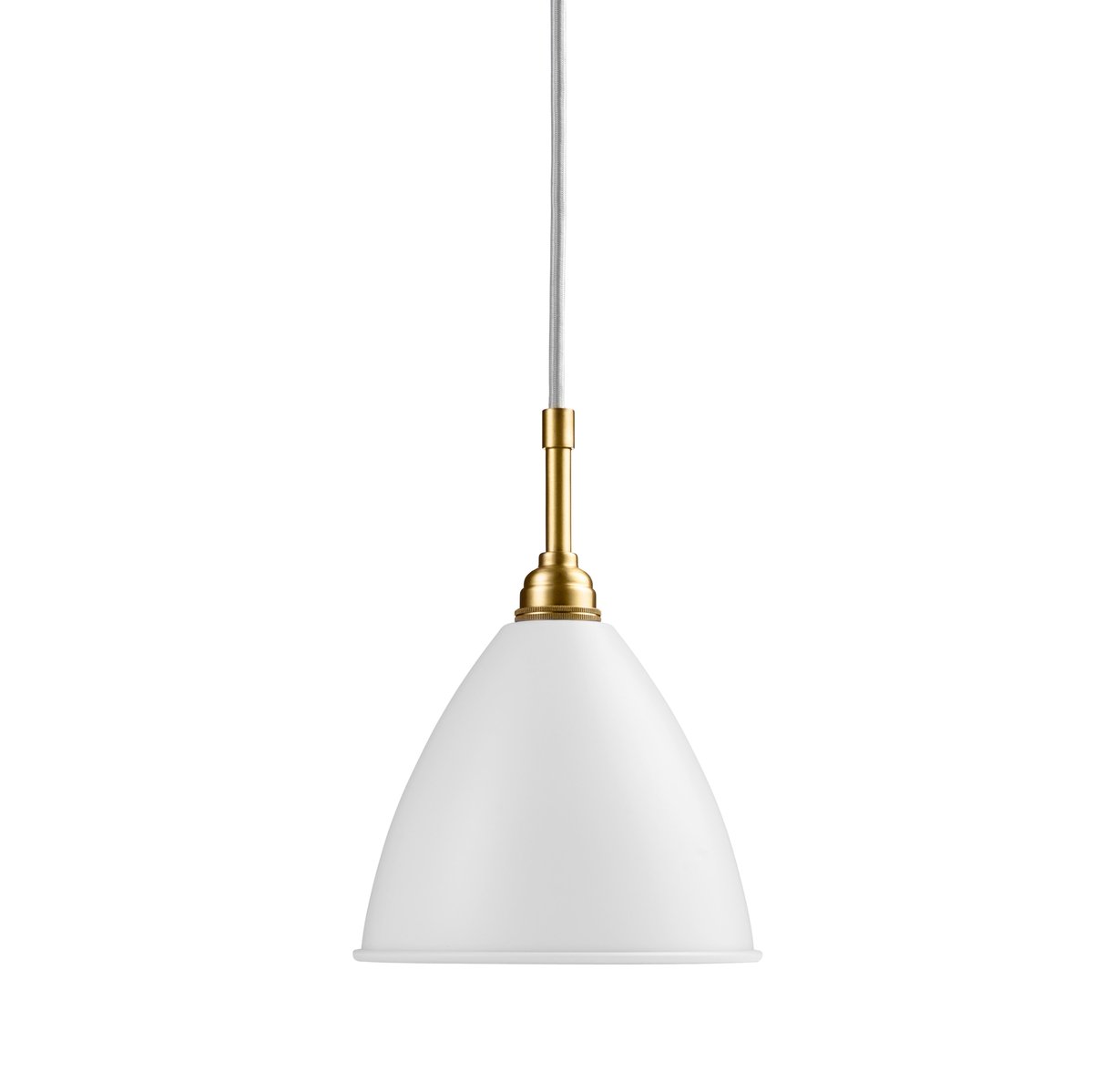 GUBI Bestlite BL9S pendant lamp matte white-brass