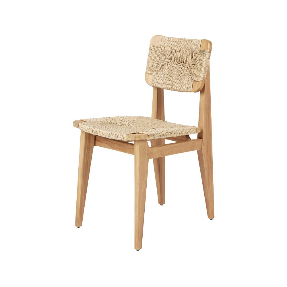 GUBI C-chair Outdoor chair Teak