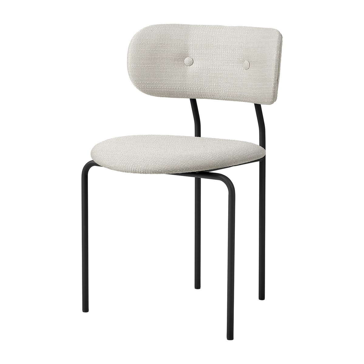 GUBI Coco dining chair - fully upholstered Eero special FR 106-black