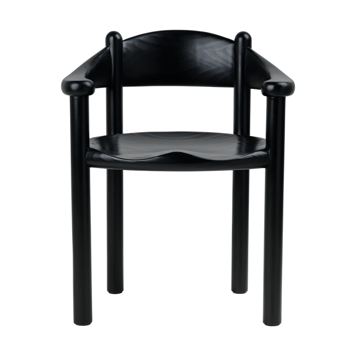 Daumiller chair with arms - Brown-black pine - GUBI
