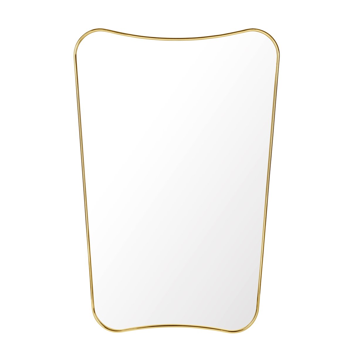 GUBI F.A.33 Rectangular mirror brass