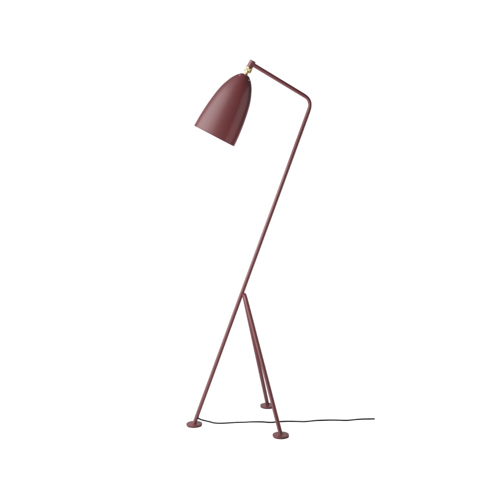 GUBI Grasshopper GM1 Floor lamp Andorra red