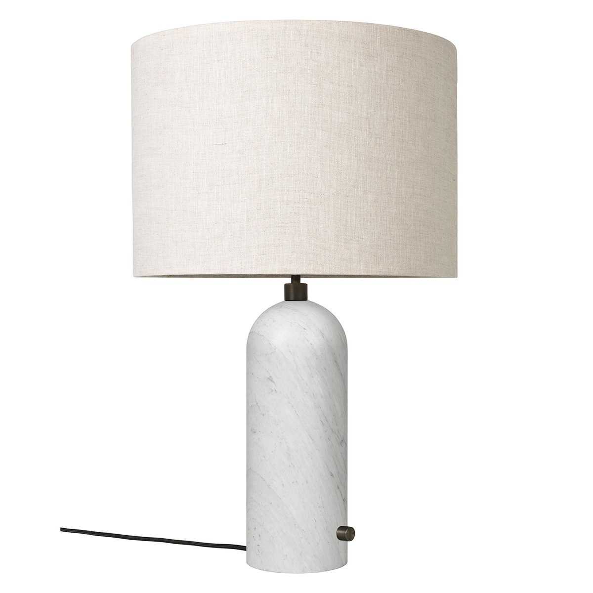 GUBI Gravity L table lamp marble-canvas