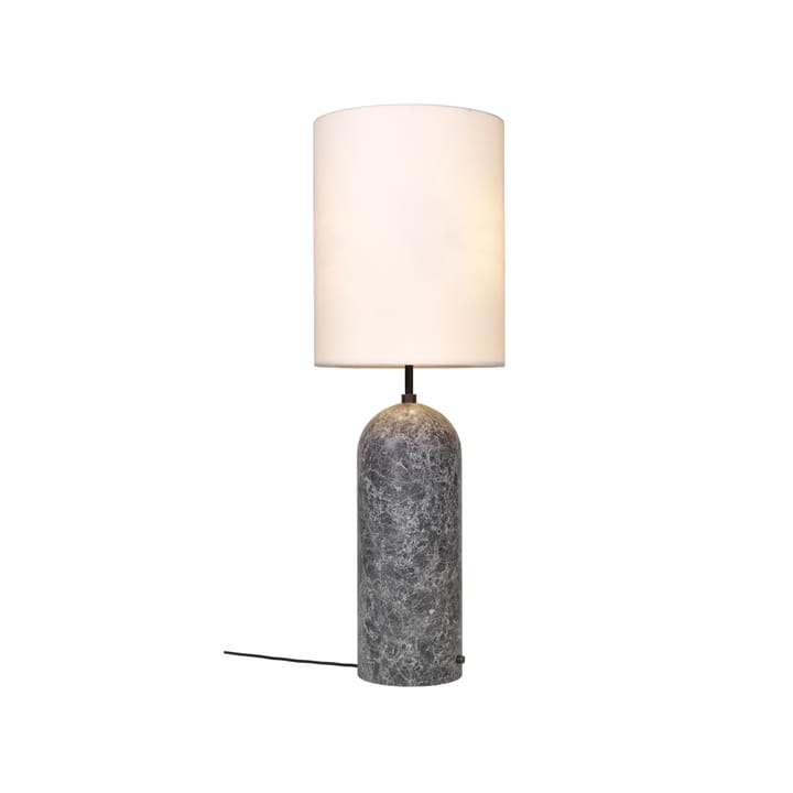 Gravity XL floor lamp, Grey marble/white, high GUBI