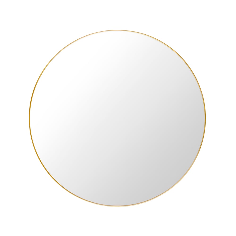 GUBI Gubi mirror Polished brass