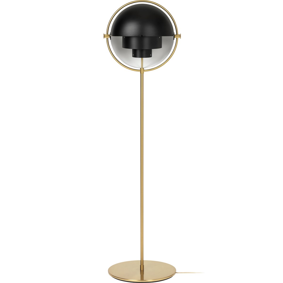 GUBI Multi-Lite floor lamp Bronze-black