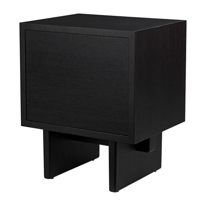 Private side table 40x50 cm, Brown-black stained oak GUBI