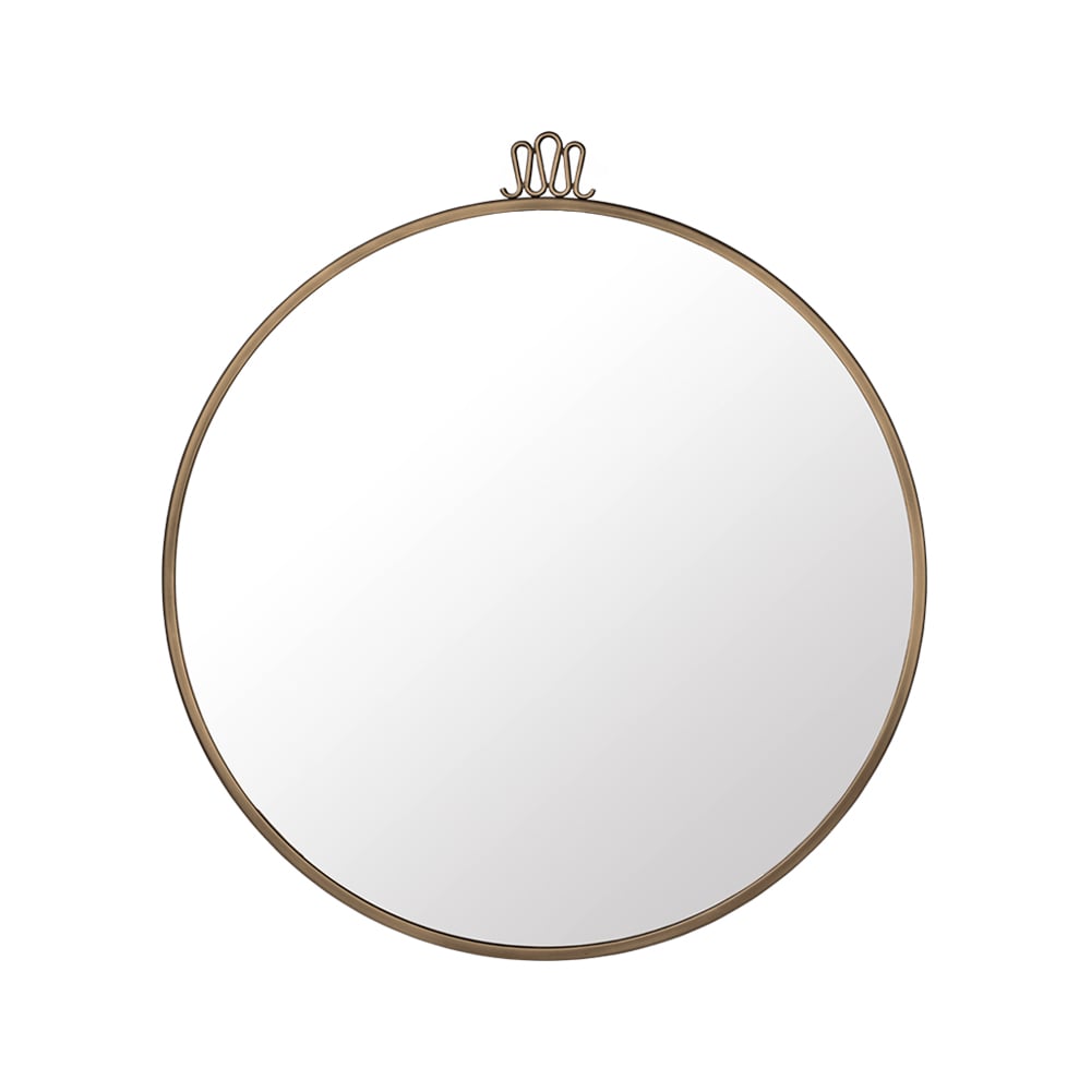 GUBI Randaccio Mirror Antique brass, large