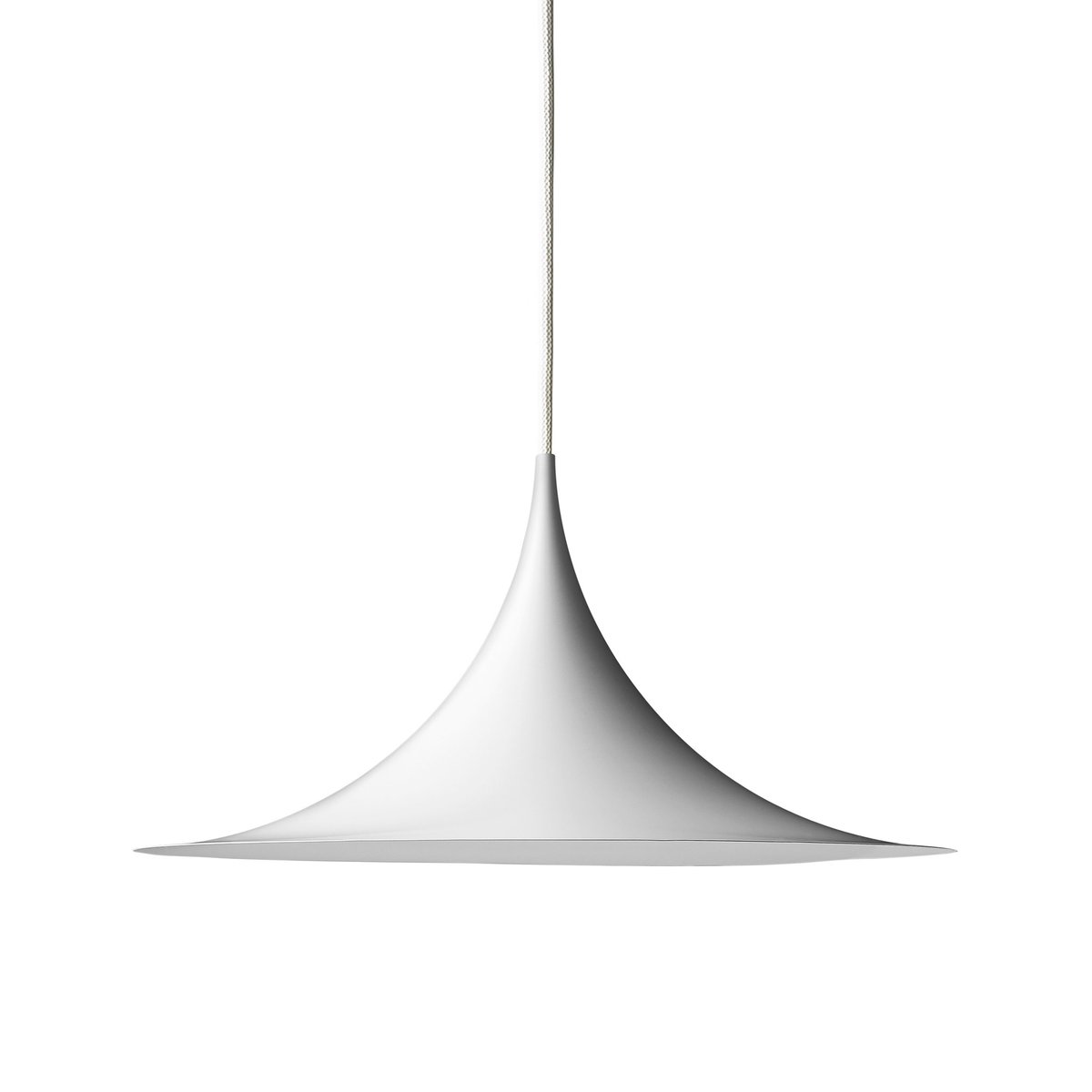 GUBI Semi lamp Ø 30 cm White semi matt