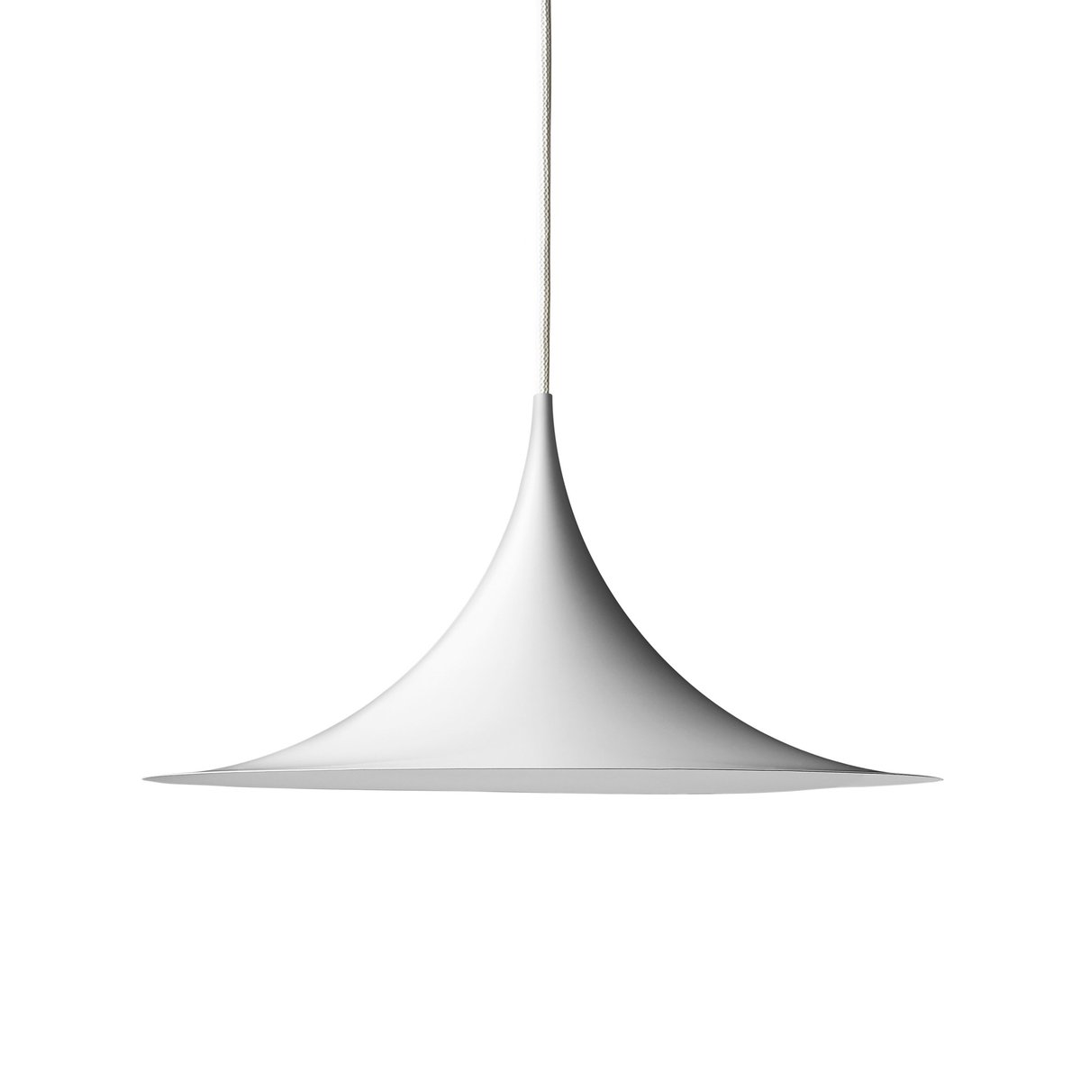 GUBI Semi lamp Ø 60 cm White semi matt