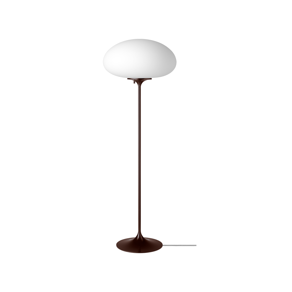 GUBI Stemlite Floor lamp Black red, h.110 cm