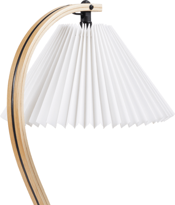 Timberline table lamp - Oak-birch-white - GUBI