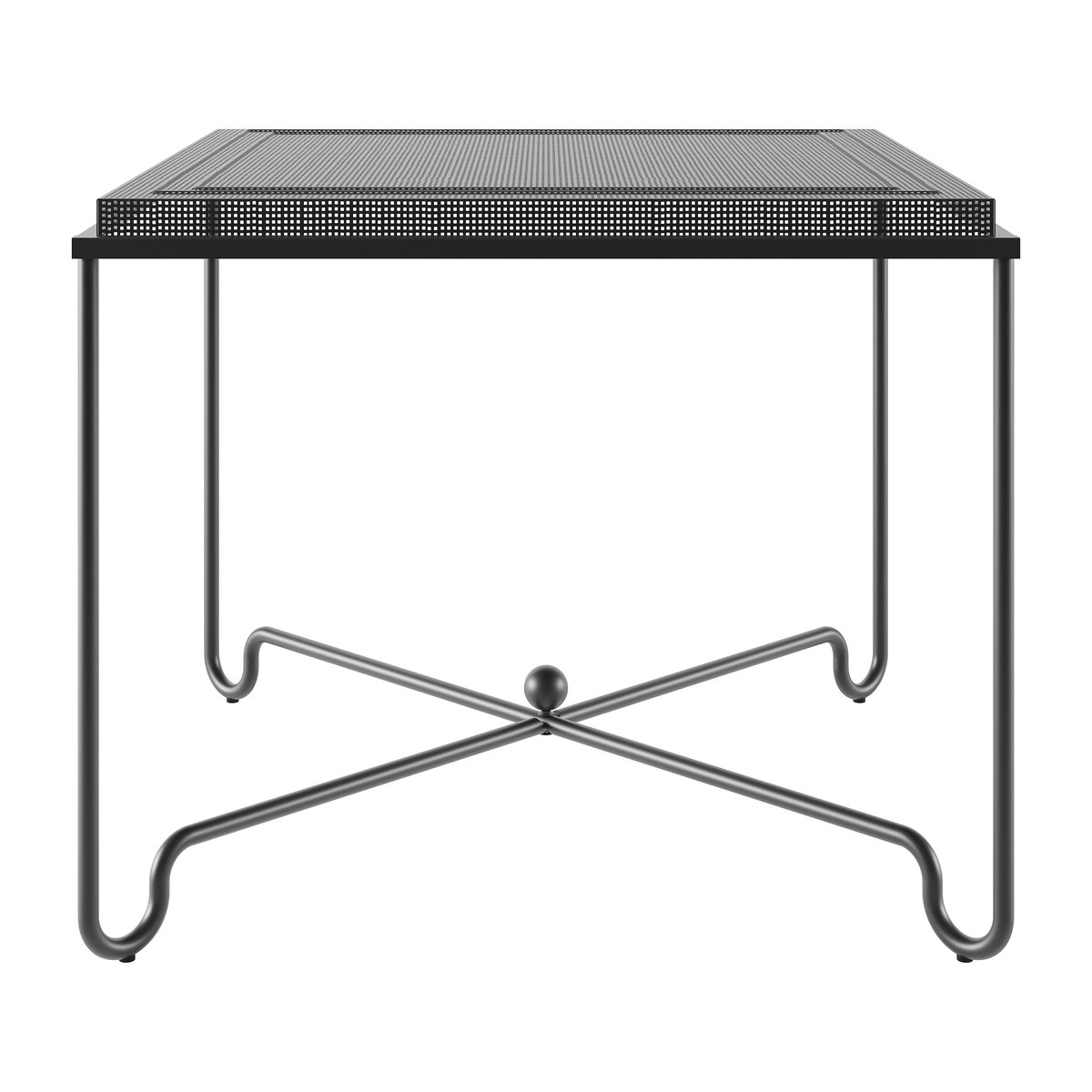 GUBI Tropique table 90x90x75 cm Classic black