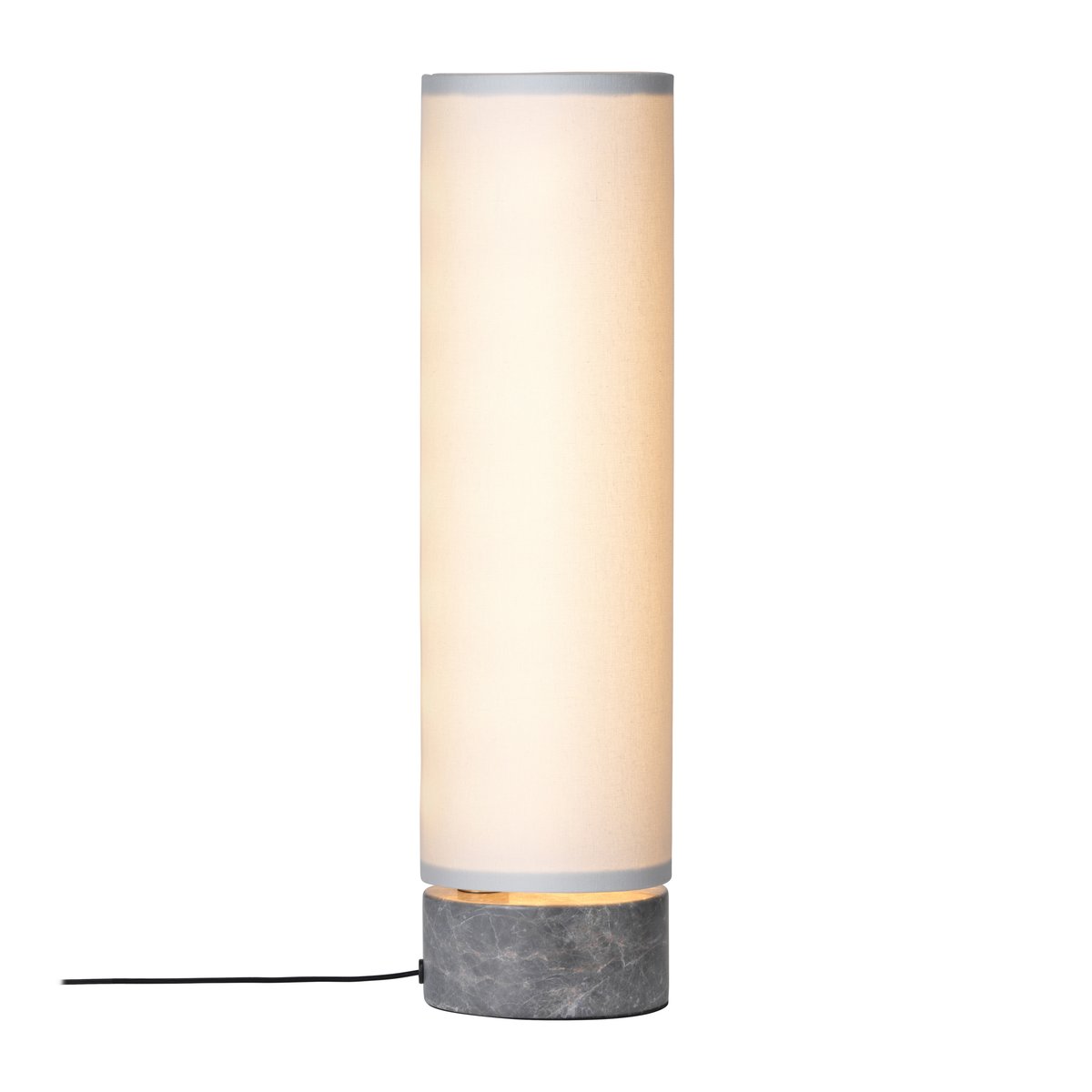 GUBI Unbound table lamp White-grey marble