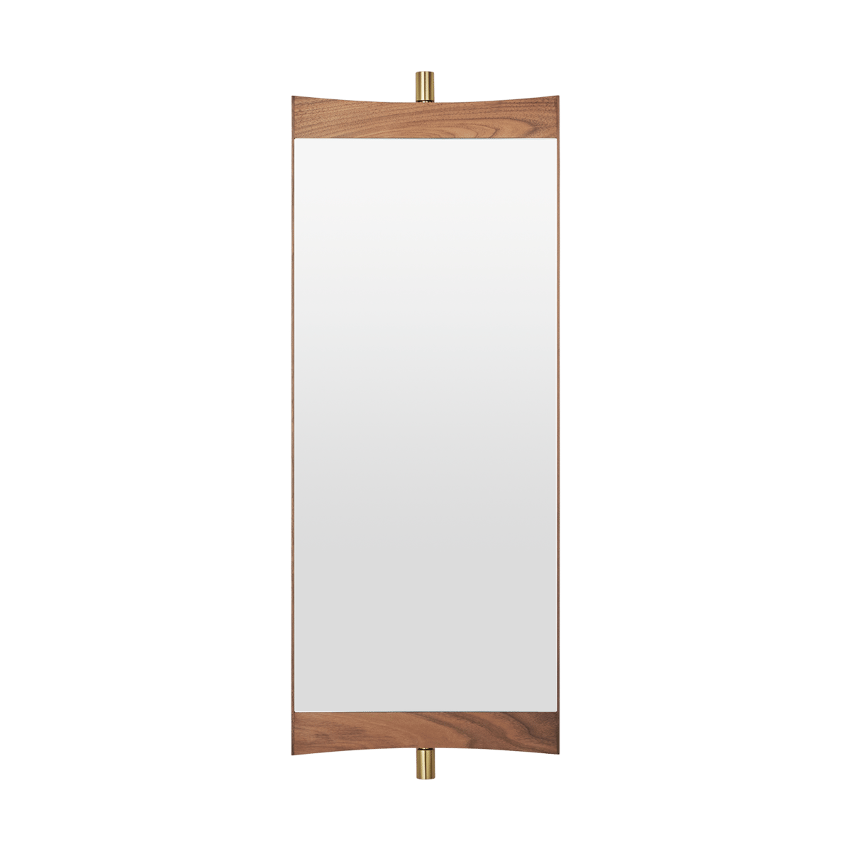 GUBI Vanity mirror 1 Walnut-brass