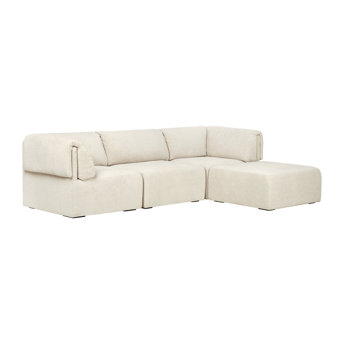 GUBI Wonder 3-seat divan sofa 280x185 cm Mumble 02