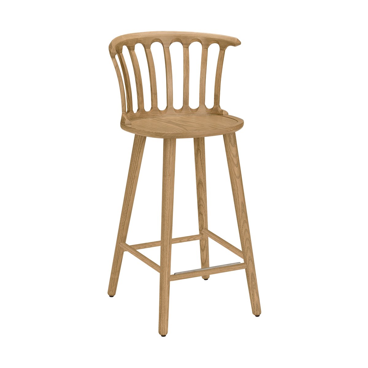 Hans K San Marco bar stool 63 cm Oiled oak