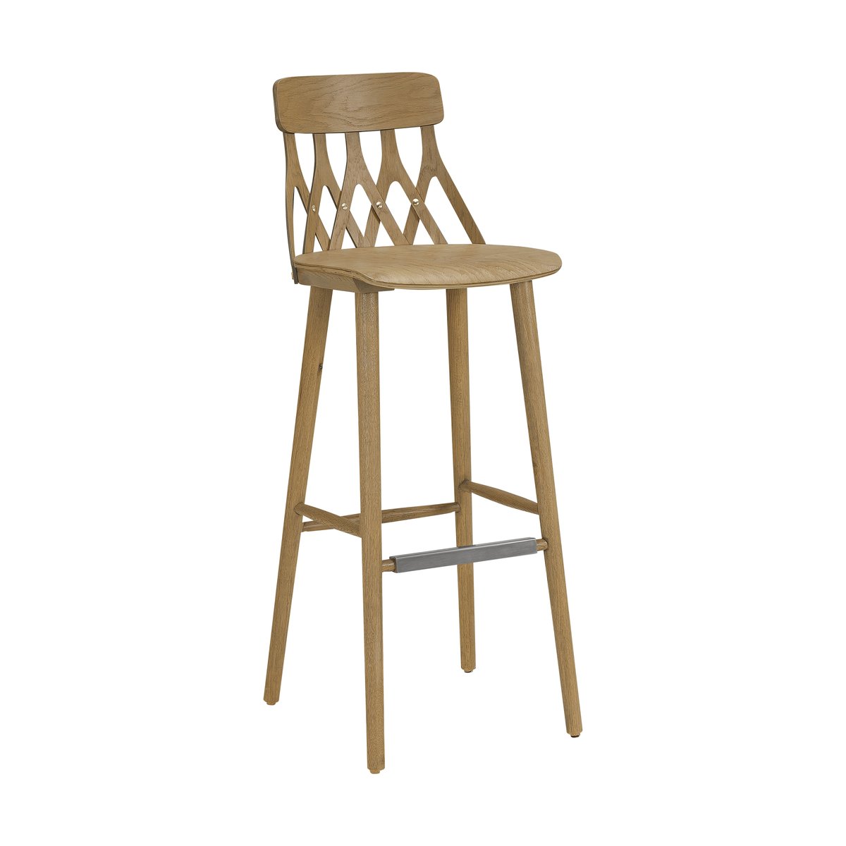 Hans K Y5 bar stool 78 cm Oiled oak