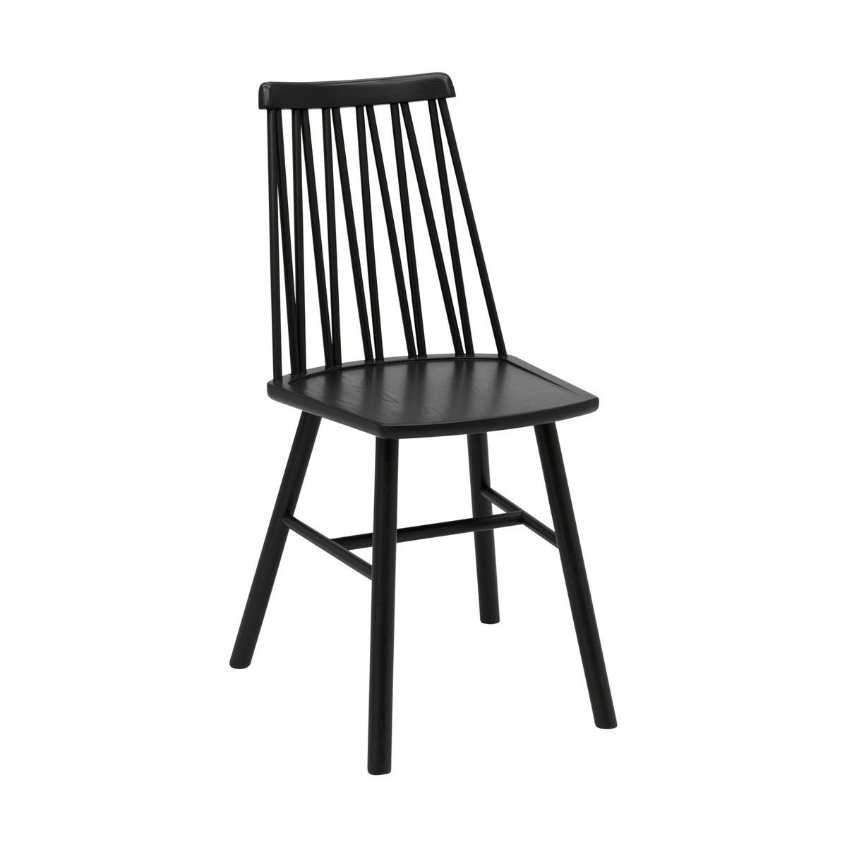 Hans K ZigZag chair Stained black ash