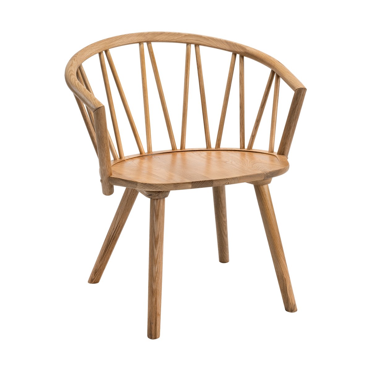 Hans K ZigZag lounge chair Oiled oak