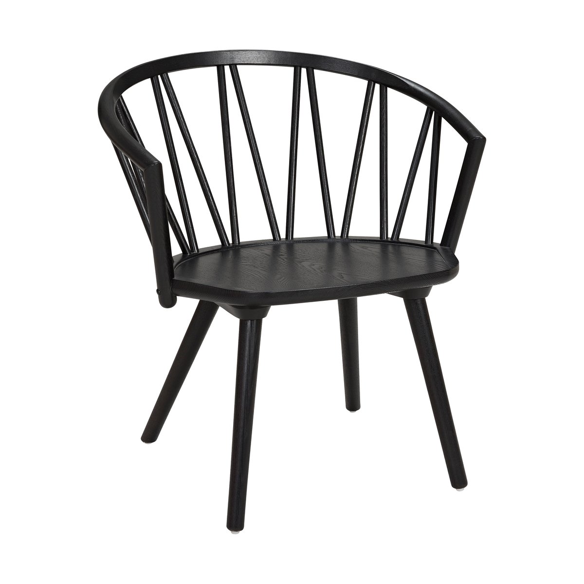 Hans K ZigZag lounge chair Stained black ash