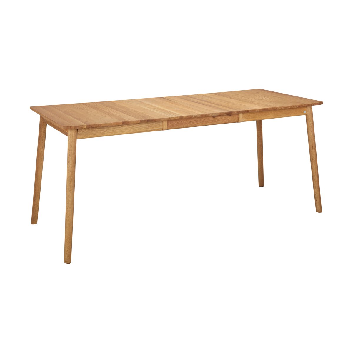 Hans K ZigZag table 127x75 cm incl. additional disc 53 cm Oiled oak