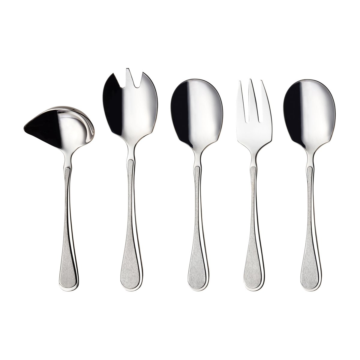 Hardanger Bestikk Carina serving set 5 pieces Stainless steel