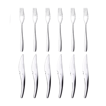 Hardanger fruit set cutlery 12 pieces - Stainless steel - Hardanger Bestikk