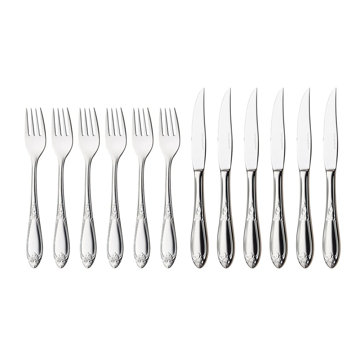 Hardanger Bestikk Nina meat cutlery set 12 pcs stainless steel