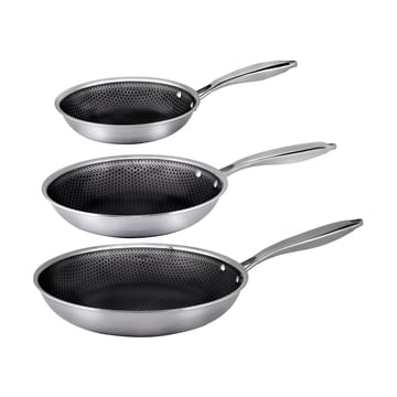 Hâws Santo hybrid coating frying pan set 3 pieces - Stainless steel - Hâws