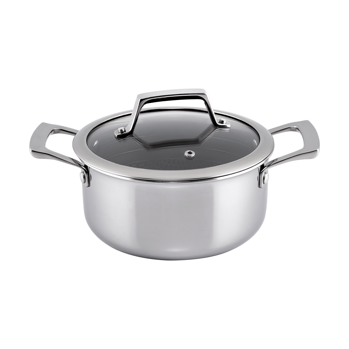 Hâws Hâws Santo hybrid coating pot with lid 2.2 L Stainless steel