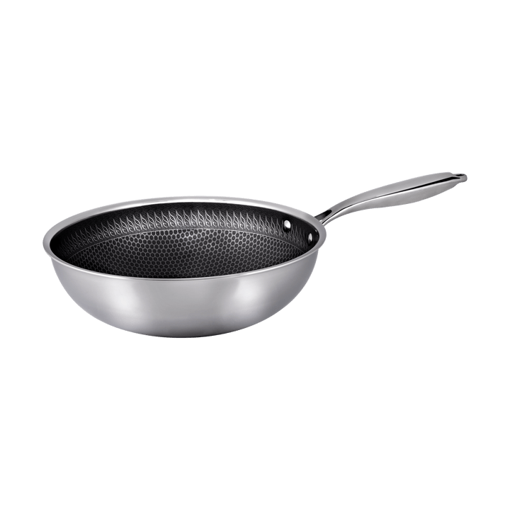 Hâws Santo hybrid coating wok pan 28 cm - Stainless steel - Hâws