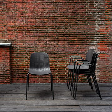 13Eighty chair - Soft black-graphite black - HAY