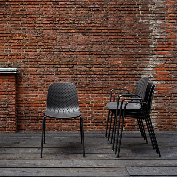 13Eighty chair, Soft black-graphite black HAY