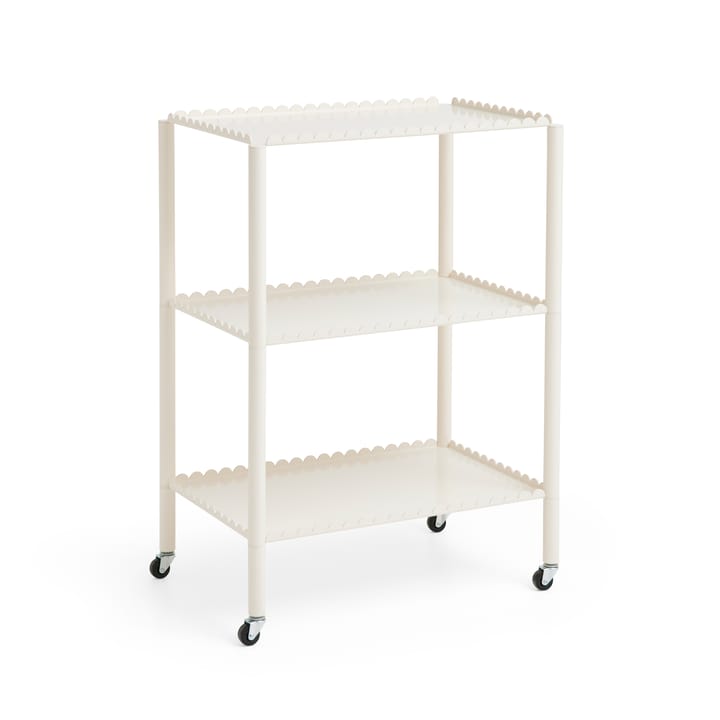 Arcs Trolley High serving trolley - Eggshell - HAY