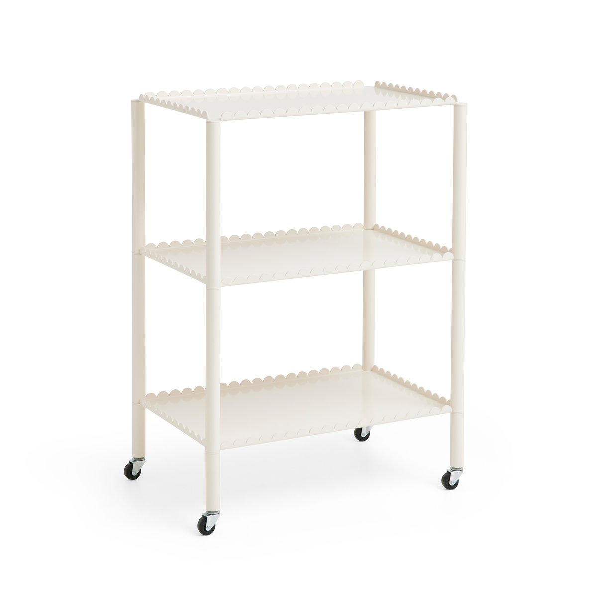 HAY Arcs Trolley High serving trolley Eggshell