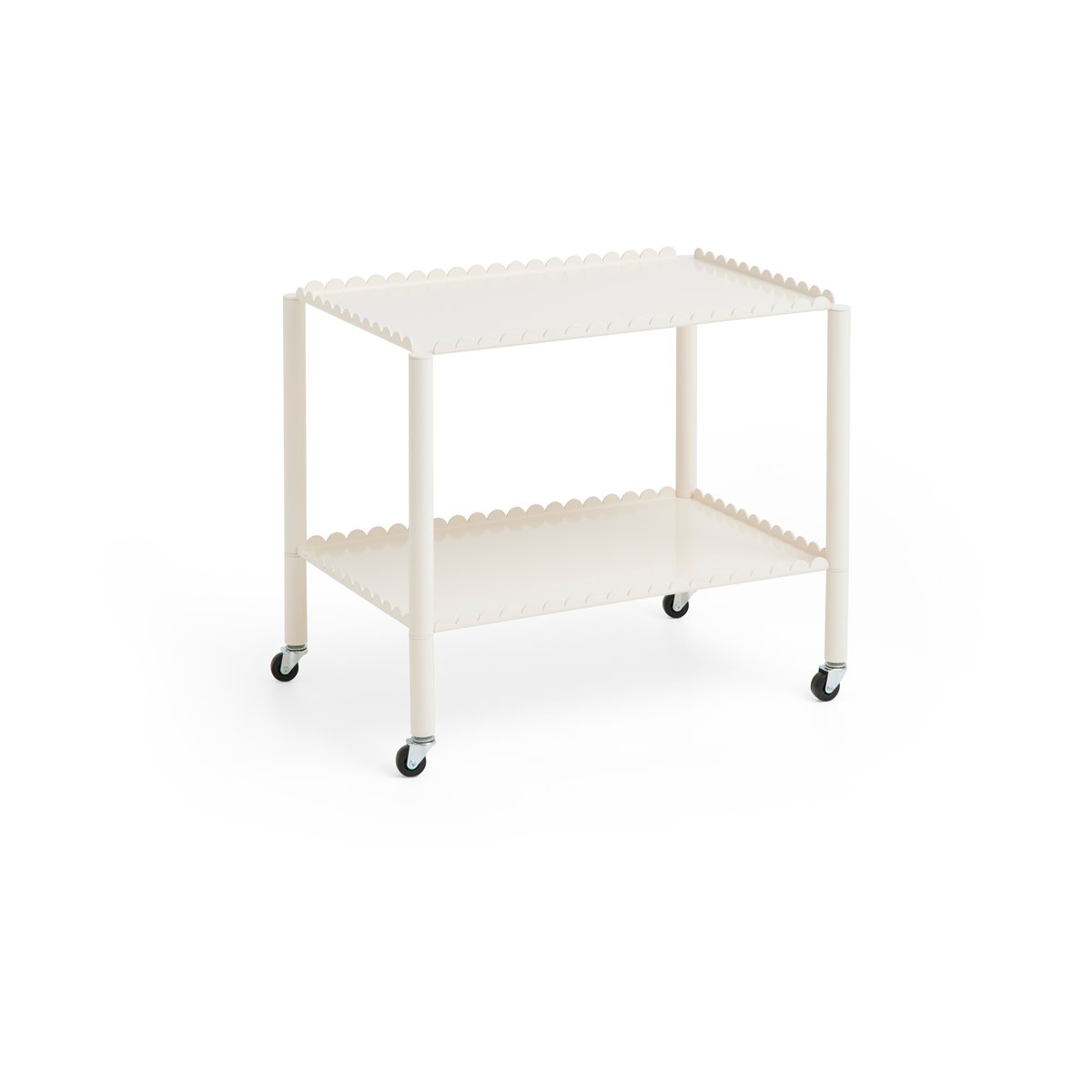 HAY Arcs Trolley Low serving trolley Eggshell