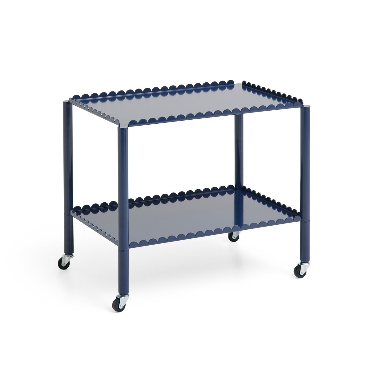 HAY Arcs Trolley Low serving trolley Steel blue