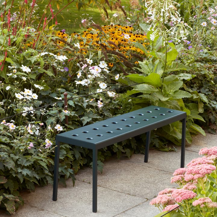 Balcony bench, Anthracite, 119.5 cm HAY