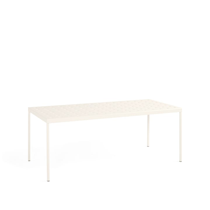 Balcony table - Chalk beige, 190 cm - HAY