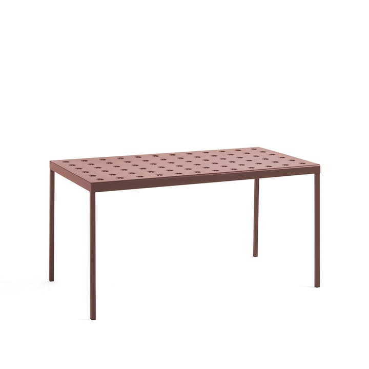 Balcony table - Iron red, 144 cm - HAY