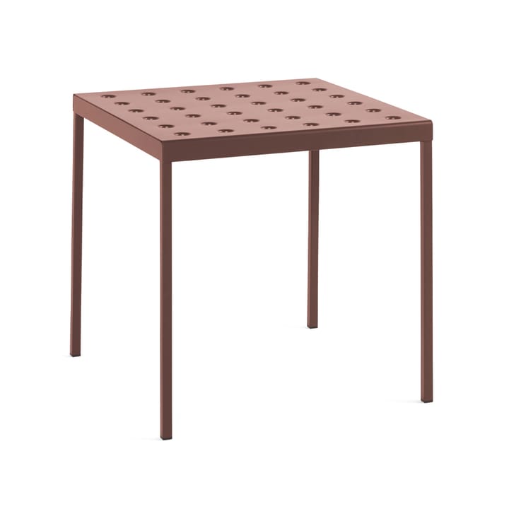 Balcony table - Iron red, 75 cm - HAY