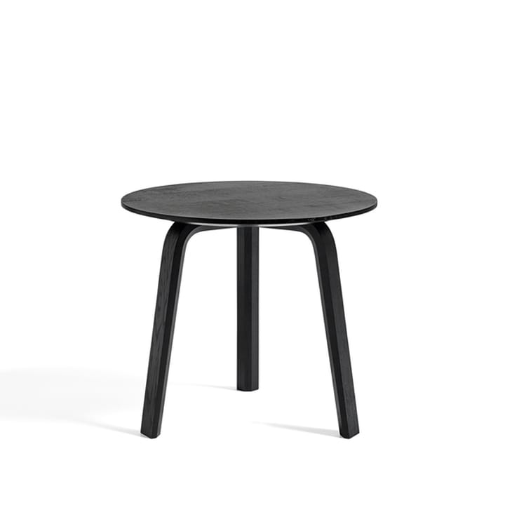 Bella coffee table - Black oak, Ø45x39 cm - HAY